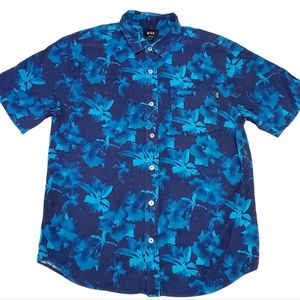 Vintage Huf Hawaiian Button Down Shirt
